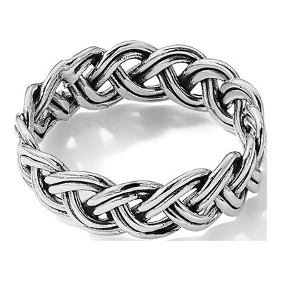 Sterling Silver 6mm Braided Band – view 7