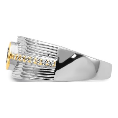 Sterling Silver CZ Ring – view 4