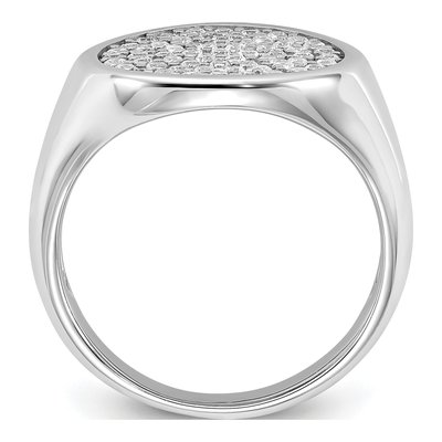 Sterling Silver CZ Fashion Ring – view 3