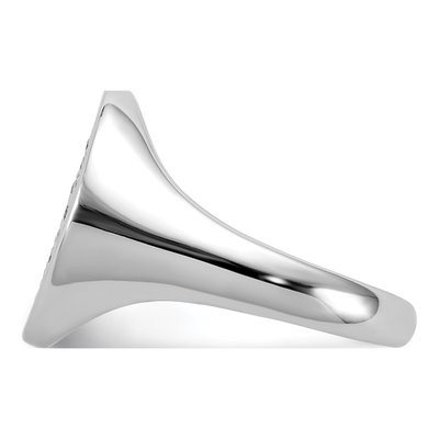 Sterling Silver CZ Fashion Ring – view 4