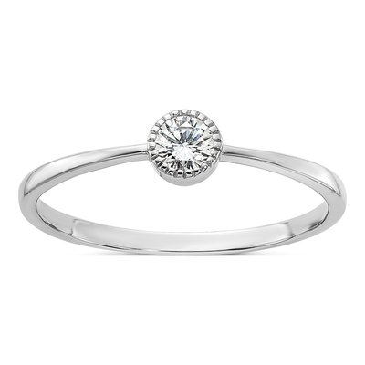 Sterling Silver CZ Ring