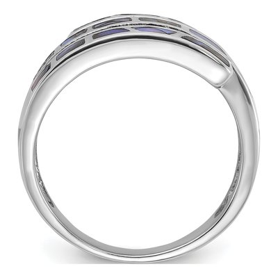 Sterling Silver Abalone Fancy Band – view 2