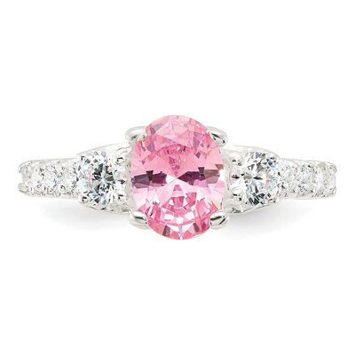 Sterling Silver CZ Ring – view 5