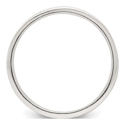 Men's Sterling Silver 9mm Oxidized Patterned Band – view 3