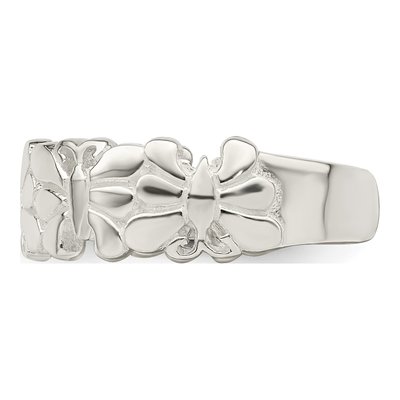 Sterling Silver Butterfly Toe Ring – view 5