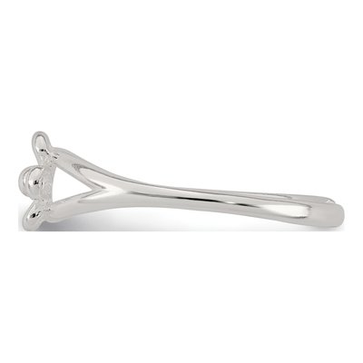 Sterling Silver Flower Toe Ring – view 4
