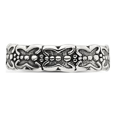 Sterling Silver Butterfly Toe Ring – view 5