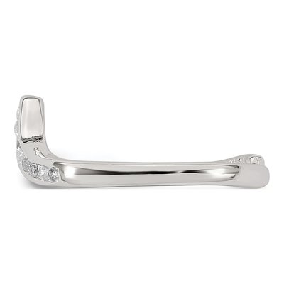 Sterling Silver CZ Toe Ring – view 4