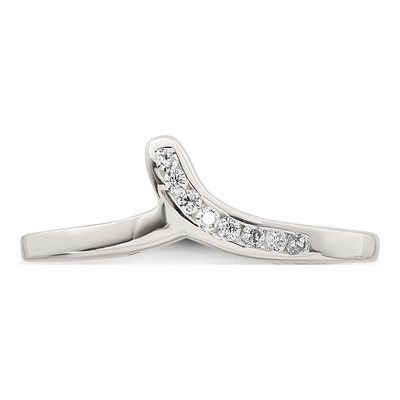 Sterling Silver CZ Toe Ring – view 5