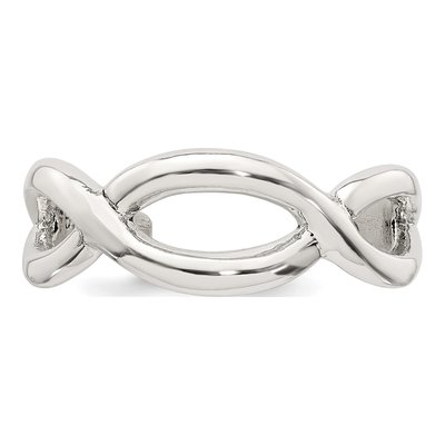 Sterling Silver Criss Cross Adjustable Toe Ring – view 5