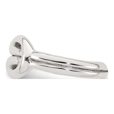 Sterling Silver Infinity Knot Adjustable Toe Ring – view 4