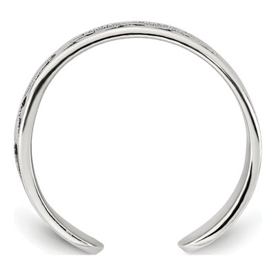 Sterling Silver Wave Toe Ring – view 3