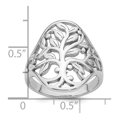 Sterling Silver Tree Ring – view 7