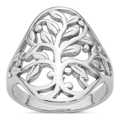 Sterling Silver Tree Ring