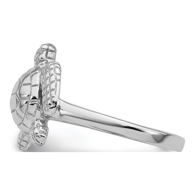 Sterling Silver Sea Turtle Ring – view 4