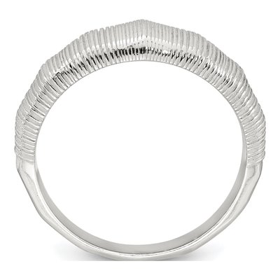 Sterling Silver Tapered Ring – view 3