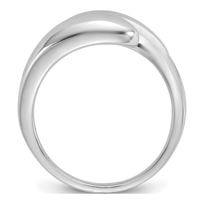 Sterling Silver Bypass Ring – view 2