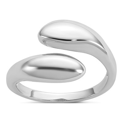 Sterling Silver Bypass Ring