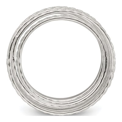 Sterling Silver Wrapped Ring – view 3