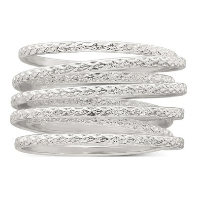 Sterling Silver Wrapped Ring – view 4