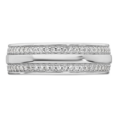 Sterling Silver CZ Ring – view 4