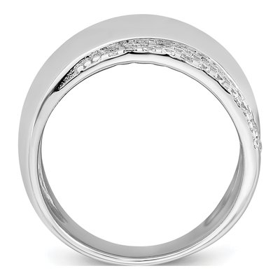 Sterling Silver CZ Fancy Ring – view 3