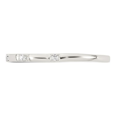 Sterling Silver CZ Ring – view 4