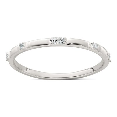 Sterling Silver CZ Ring