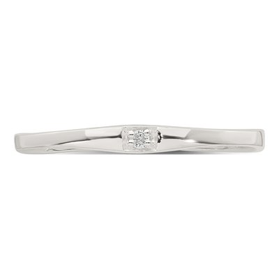 Sterling Silver CZ Ring – view 5