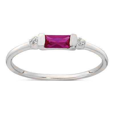 Sterling Silver CZ Ring