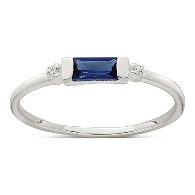 Sterling Silver CZ Ring