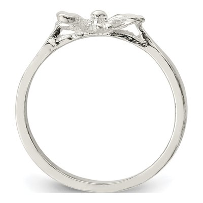 Sterling Silver Butterfly Ring – view 3