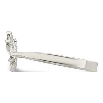 Sterling Silver Butterfly Ring – view 5