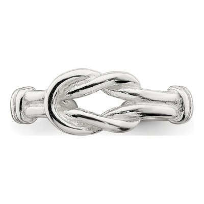 Sterling Silver Love Knot Toe Ring – view 6