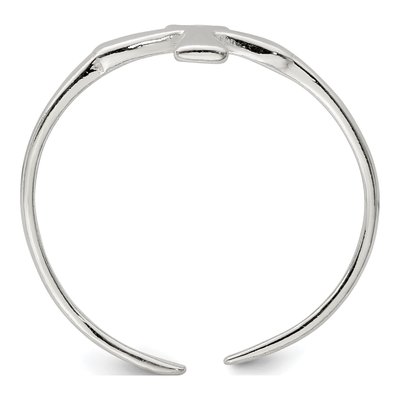 Sterling Silver Ankh Toe Ring – view 3