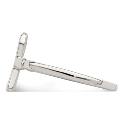 Sterling Silver Ankh Toe Ring – view 5