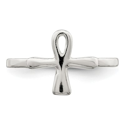 Sterling Silver Ankh Toe Ring – view 6