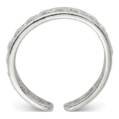 Sterling Silver Toe Ring – view 3