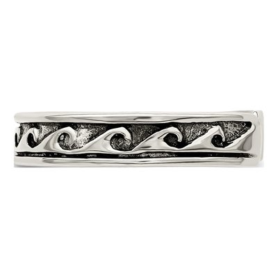 Sterling Silver Antiqued Adjustable Toe Ring – view 5