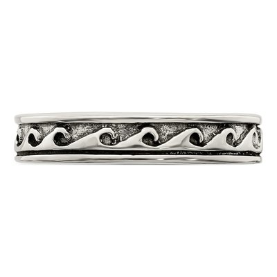 Sterling Silver Antiqued Adjustable Toe Ring – view 6
