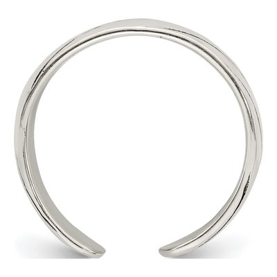 Sterling Silver Antiqued Toe Ring – view 3