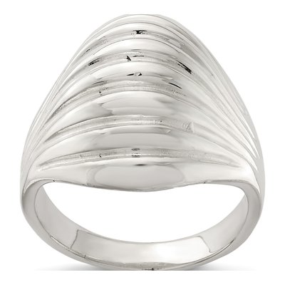Sterling Silver Domed Ring