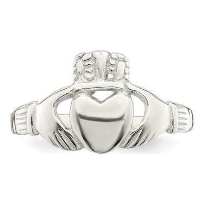 Sterling Silver Claddagh Ring – view 6