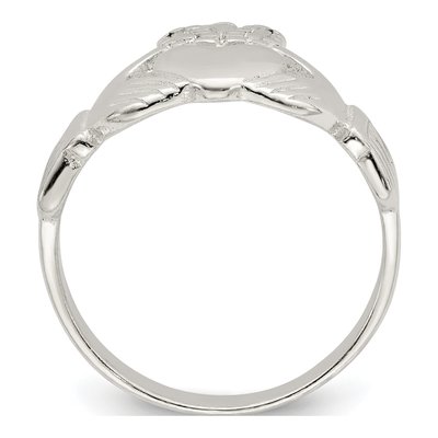 Sterling Silver Claddagh Ring – view 3