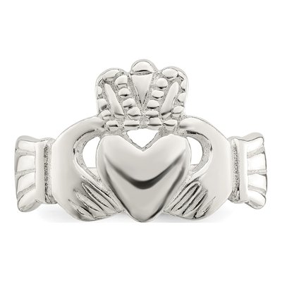Sterling Silver Claddagh Ring – view 6