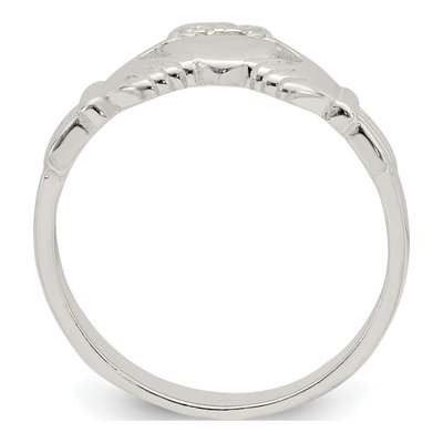Sterling Silver Claddagh Ring – view 3