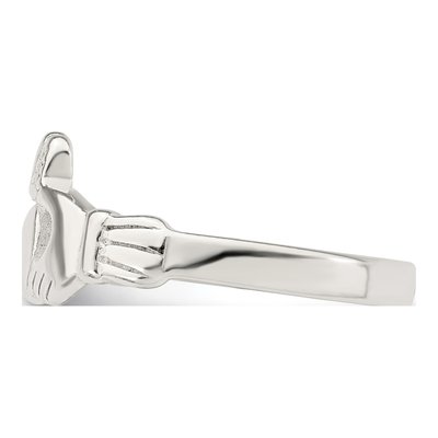 Sterling Silver Claddagh Ring – view 5