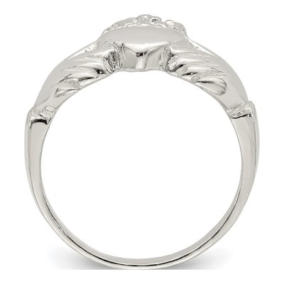 Sterling Silver Claddagh Ring – view 3