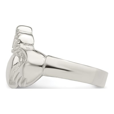 Sterling Silver Claddagh Ring – view 5
