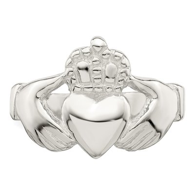 Sterling Silver Claddagh Ring – view 6